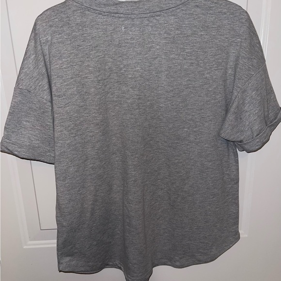 Rae Dunn Short sleeve Shirt sz M “Be A Nice Human” - Picture 6 of 8